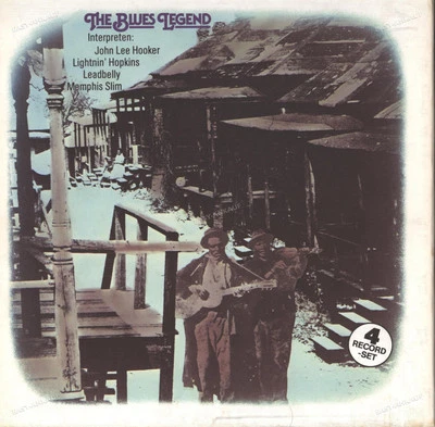 The Blues Legend - John Lee Hooker - Lightnin' Hopkins GER 4xLP BOX Vinyl ' - Bild 1 von 2