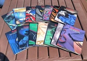 Vtg Lot of 14 Singer Sewing Reference Library Books 1984 - 1994 Techniques - Picture 1 of 8