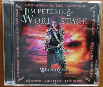 JIM PETERIK & WORLD STAGE - Winds of Change Top Melodic Rock - Various Vocals CD - Bild 1 von 3