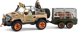 SCHLEICH - SCHERICH figure - off-road vehicle with winch - - SHL42410 - Picture 1 of 2