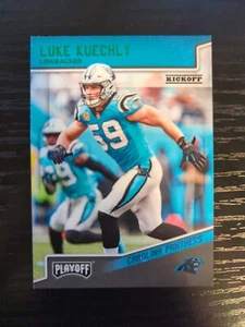 Luke Kuechly Kickoff 2018 Panini Playoff - #31 Carolina Panthers - Picture 1 of 4