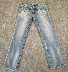 Miss Me Women's London Jeans Flared Leg Dark Wash Size 27 Style JP4455 - Picture 1 of 21