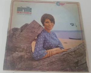 MIREILLE MATHIEU made in france  RARE   ISRAELI LP  - Picture 1 of 2