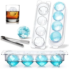 Combler Ice Molds, Cube Tray for Freezer, 2 Inch Large Molds Cocktails - Picture 1 of 5