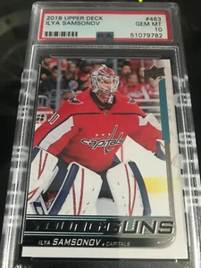 ILYA SAMSONOV YOUNG GUNS RC PSA 10 GEM MINT UPPER DECK +FREE COMBINED S&H - Picture 1 of 1