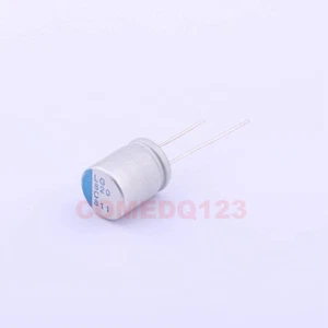 5PCSx 820uF ±20% 16V DIP,10x13 PLG1C821MDO1 Nichicon Aluminum Polymer Capacitors - Picture 1 of 1