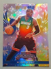2013-14 Panini Crusade DWYANE WADE #248 Blue & Gold Prizm Miami Heat HOF 