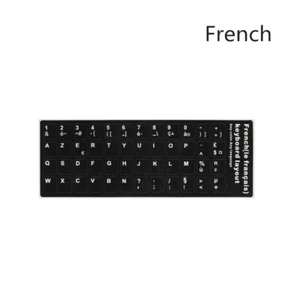 Laptop Keyboard Stickers Durable Keyboard Replacement Stickers Keyboard Alphabet - Picture 1 of 25