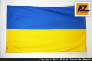 UKRAINE FLAGGE 2' x 3' - UKRAINISCHE FLAGGEN 90 x 60 cm - BANNER 2x3 ft light polyeste - Bild 1 von 2