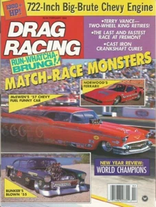 DRAG RACING 1989 FEB - NORWOOD, McEWEN, VANCE, SWANEY, FREMONT - Imagen 1 de 1