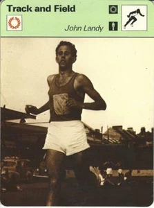 1977-79 Sportscaster Card, #68.19 Track, John Landy, Australia - Picture 1 of 1