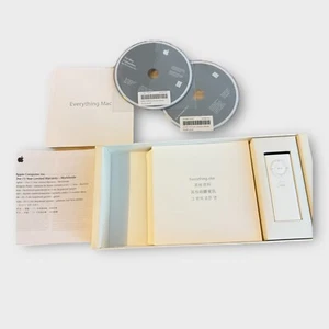 Apple Mac OS X Install Disks Mac OS Version 10.4.8 Original Box and Remote - Picture 1 of 7