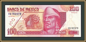 Mexico 100 pesos 2000 P-113 (113a.2) UNC - Picture 1 of 2