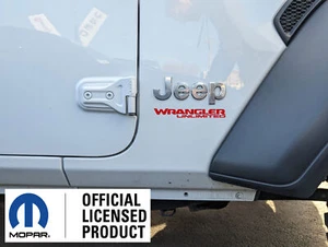 Se adapta a Jeep Wrangler Unlimited 2018-2025 calcomanías de guardabarros pegatinas de vinilo - par - Imagen 1 de 7