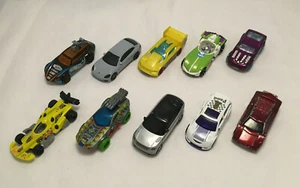 Lot of 10 Hot Wheels Cars Vehicles - Range Rover, Porsche, Horseplay, Audacious - Picture 1 of 4