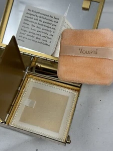 Vintage Volupte Vanity  Compact Sophisti- Case Carryall  Never Used Orig. Box - Picture 1 of 15