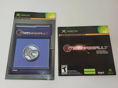 MechAssault (Microsoft Xbox) Promo Not for Resale Full Copy Of The Game W/Manual - Image 1 of 4