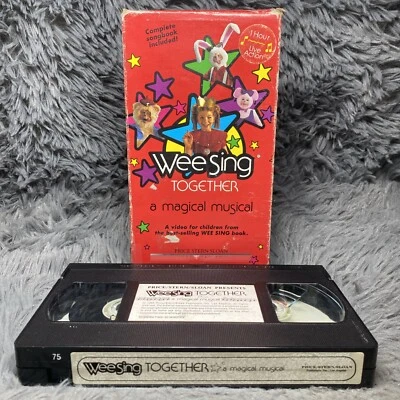 Wee Sing Together VHS Tape 1985 A Magical Musical Side Loader Price Stern Sloan - Image 1 of 4