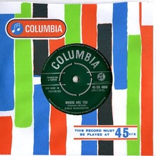 Dinah Washington - Where Are You  (7" Single 1962) EX
