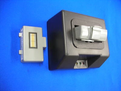 Hitech Single Pro Charger w/CUP + 6 of ZEBRA QL220/QL320...Japan Li2.6A battery  - Image 1 of 2
