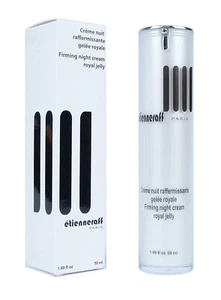 Crema de noche reafirmante facial de jalea real $85 Etienne Raff París Francia 1,69 oz 50 ml - Imagen 1 de 4