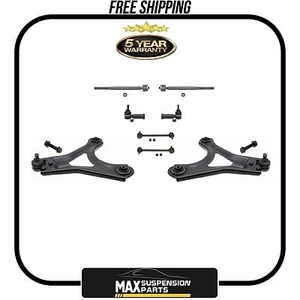 Contour Cougar 2 Bolt Lower Control Arm Ball Joint Tie Rods 8Pc Kit - Picture 1 of 1