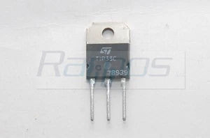 TIP33C lotto 30 pezzi in busta STM transistor bipolare BJT NPN stock in Italia - Picture 1 of 9