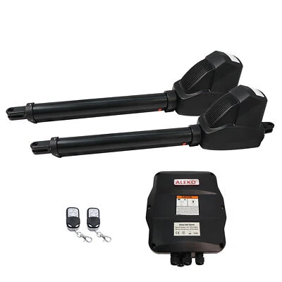 ALEKO Electric Swing Gate Opener Operator for Dual Gates 36 ft 1760 lbs - Image 1 of 4