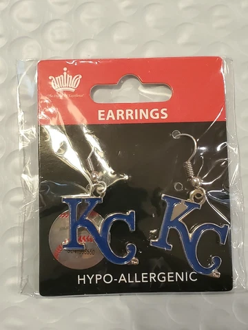 MLB Kansas City Royals Dangle Earrings Cover