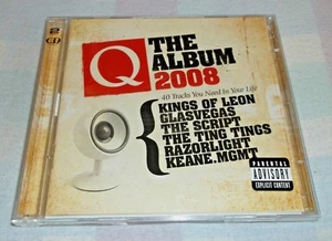 Q THE ALBUM 2008 - 42 TRACK ( INDIE ROCK ) 2 X CD COMPILATION - NEW OASIS ETC... - Picture 1 of 3
