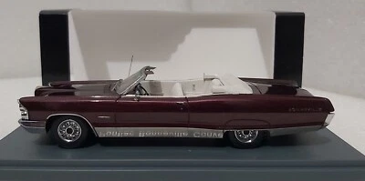 Pontiac Bonneville Convertible 1965 Dar Red Met 1:43 Neo NEO44101 EXTREMELY RARE - Image 1 of 4