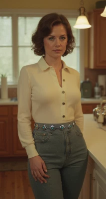 Donna Metallo Argento Stile Moda Cintura Blu Turchese Perline Fiore Hip Vita S M - Immagine 1 di 4