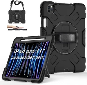 Funda rígida para iPad Pro 11 pulgadas, iPad Pro 4ta/3ª/2da generación - Negra - Imagen 1 de 14