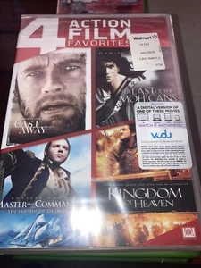 Cast Away / Lat of Mohicans / Master Commander / Kingdom Heaven (4-Disc) VG - b2 - Picture 1 of 1