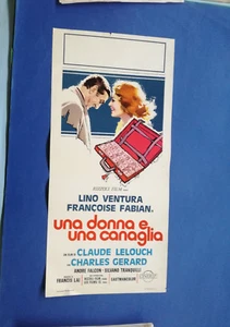 LOCANDINA UNA DONNA E UNA CANAGLIA LINO VENTURA FRANçOISE FABIAN C0 - Imagen 1 de 1