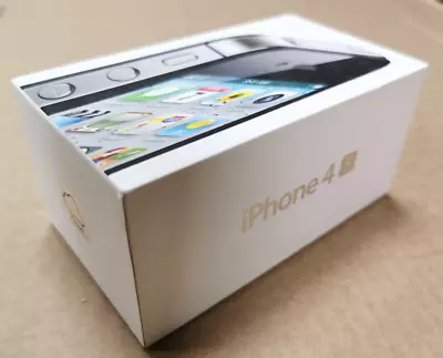 Apple iPhone 4s 16GB Smartphone - Black (Network Locked) With Box - Image 1 of 4