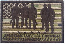 Embroidered Badge Patch Military Tactical Patches Appliques Hook Patches