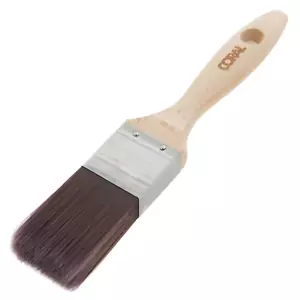 Coral Aspire Paint Brush Fine Synthetic Bristle Paintbrush Head Wooden - Picture 1 of 26