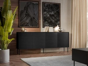 Kommode Jakima 200 4D Highboard Sideboard Wohnzimmer Modern Kollektion M24 - Bild 1 von 12