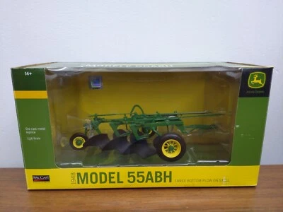 1/16 Spec Cast John Deere Three Bottom Plow on Rubber Model 55ABH - Image 1 of 3