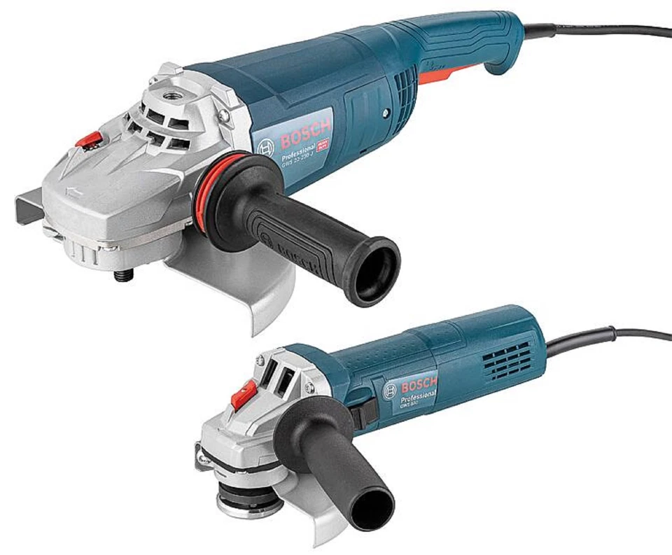 Bosch Winkelschleifer-Set mit 2200 W Ø230mm 880 W Ø125mm - Bild 1 von 1