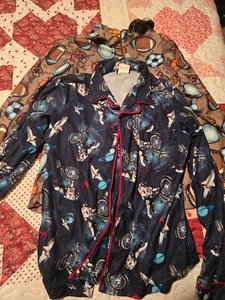 Boys Lot Of 2 Joe Boxer Pajama Shirts Size 10/12 - Picture 1 of 7