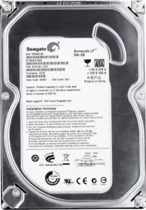 Hard Drive Seagate Barracuda LP ST3500412AS 500GB 5900RPM 16MB SATA II 3.5" - Picture 1 of 3