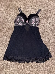 Lencería nocturna Adore Me talla 36D ligeramente acolchada - Imagen 1 de 7