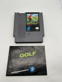 Golf - NES Nintendo Game With Manual