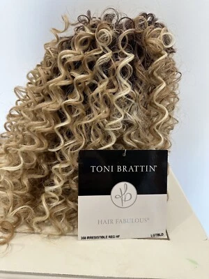 Toni Brattin Irresistible Textured All Over Spiral Curl Wig LIGHT BLONDE - Image 1 of 4