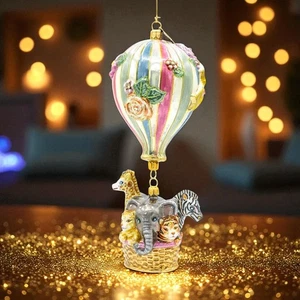 Jay Strongwater 2025 Annual Baby Balloon Ornament SDH20145-205 - Picture 1 of 4