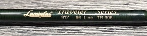 Lamiglas TR 906 Travler Series 9'0" 4 Peice Fly Fishing Rod With Hard Case - Picture 1 of 10