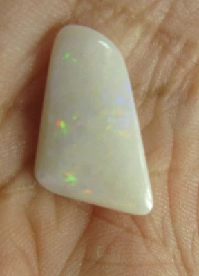 3.25ct 11x15x3mm Solid Australian Coober Pedy  Shiny Opal Cabochon Gem OPAL#46 - Image 1 of 4