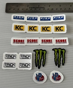 RC Stickers Trophy Truck Decals 1/10 1/7 Traxxas UDR Slash Losi Baja Score Trick - Picture 1 of 7